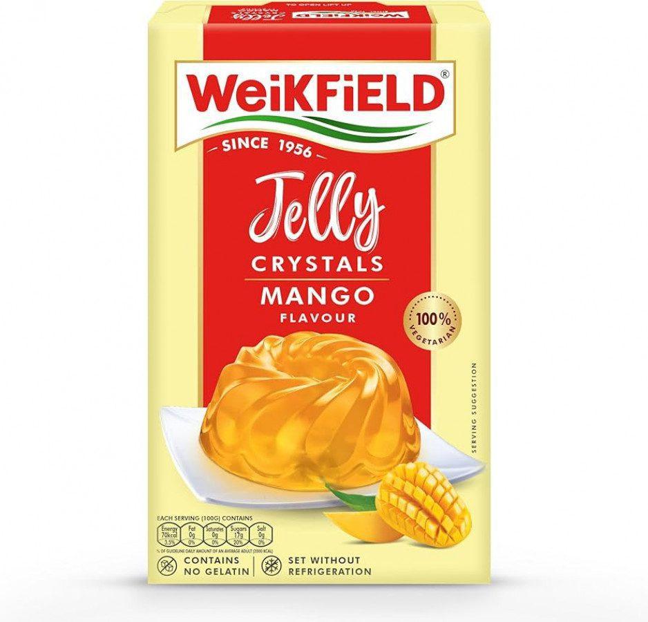 Weikfield Jelly Crystals Mango Flavour 90G
