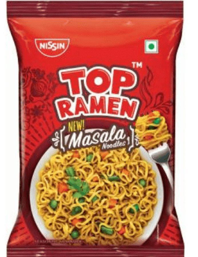 Nissin Top Ramen Masala Noodles 60g