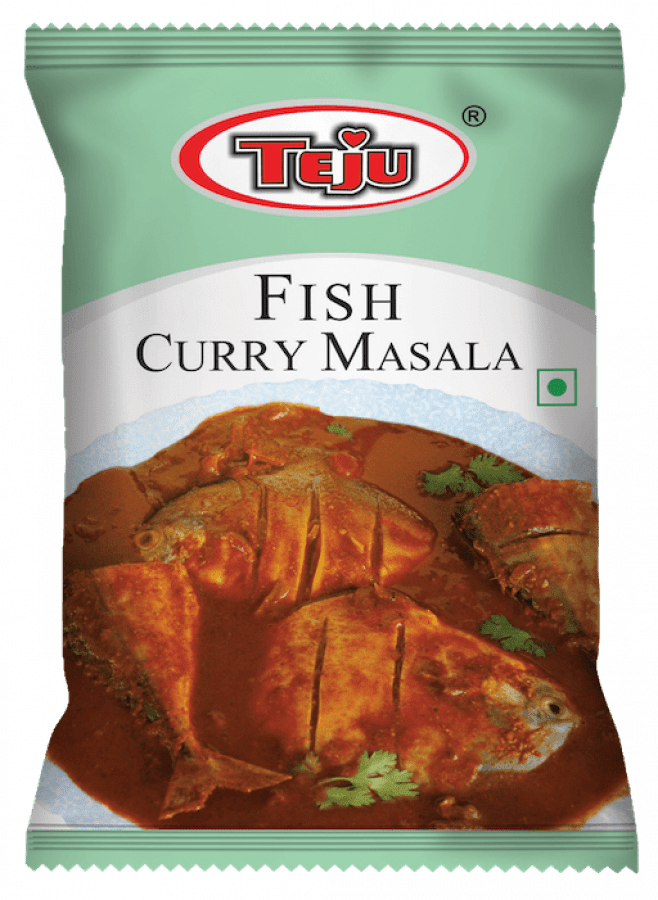 Teju Fish Curry Masala  50g Pa