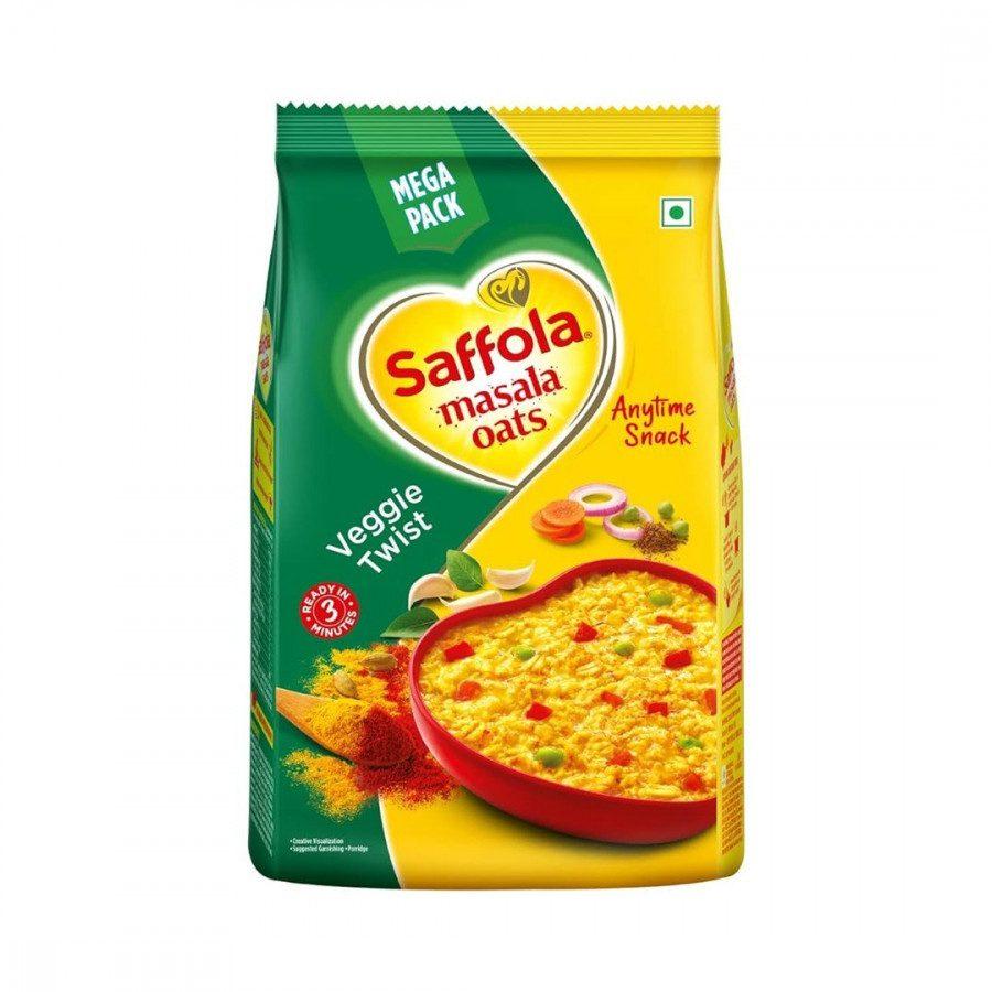 Saffola Masala Oats Veggie Twist 500g