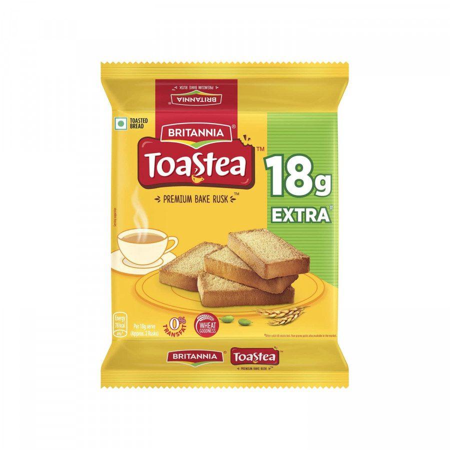 Britannia Toastea Bake Rusk With Sooji &amp;amp; Wheat  50 G