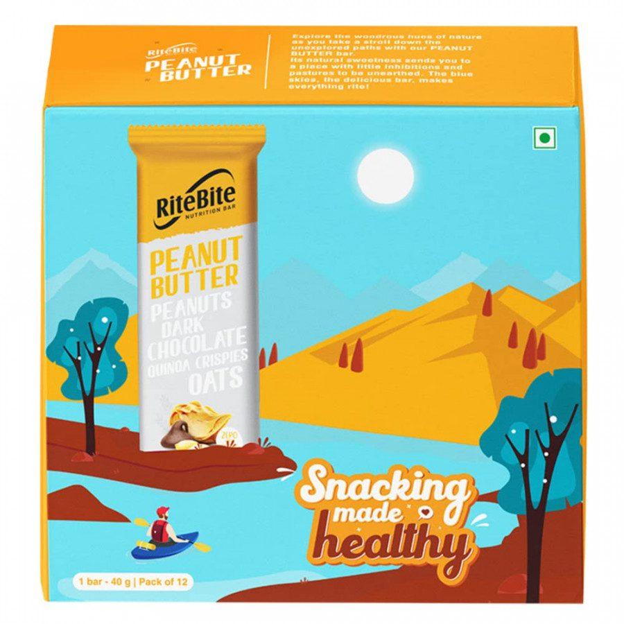 RiteBite Peanut Butter Bar 40Gm