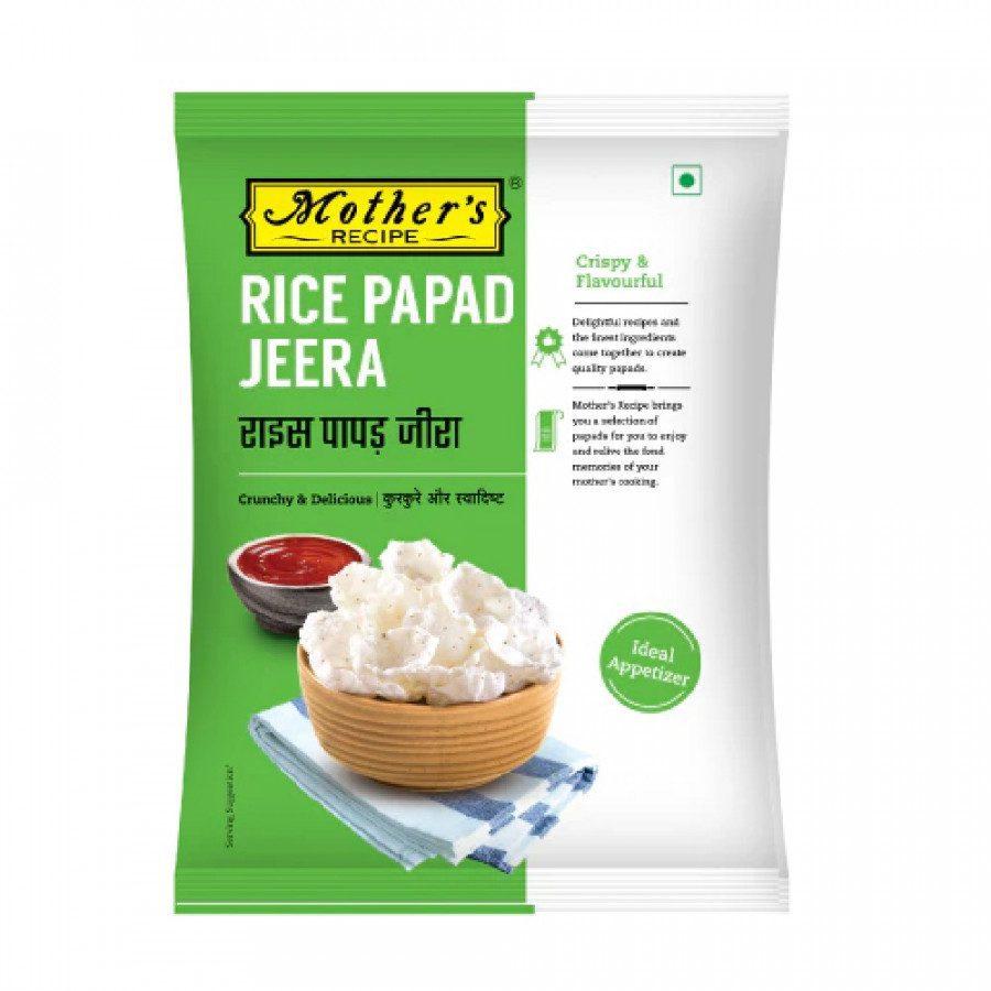 Mother&#039;s Recipe Rice Papad Jeera 75g