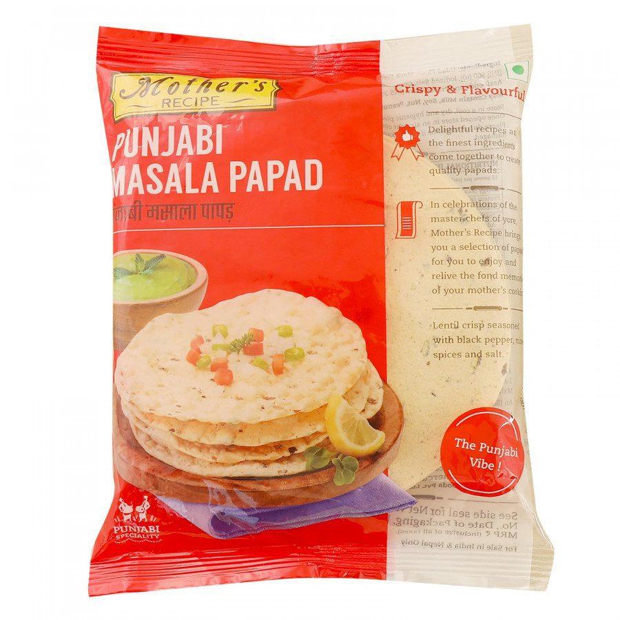 Mother&#039;s Recipe Papad ? Punjabi Masala  180 G