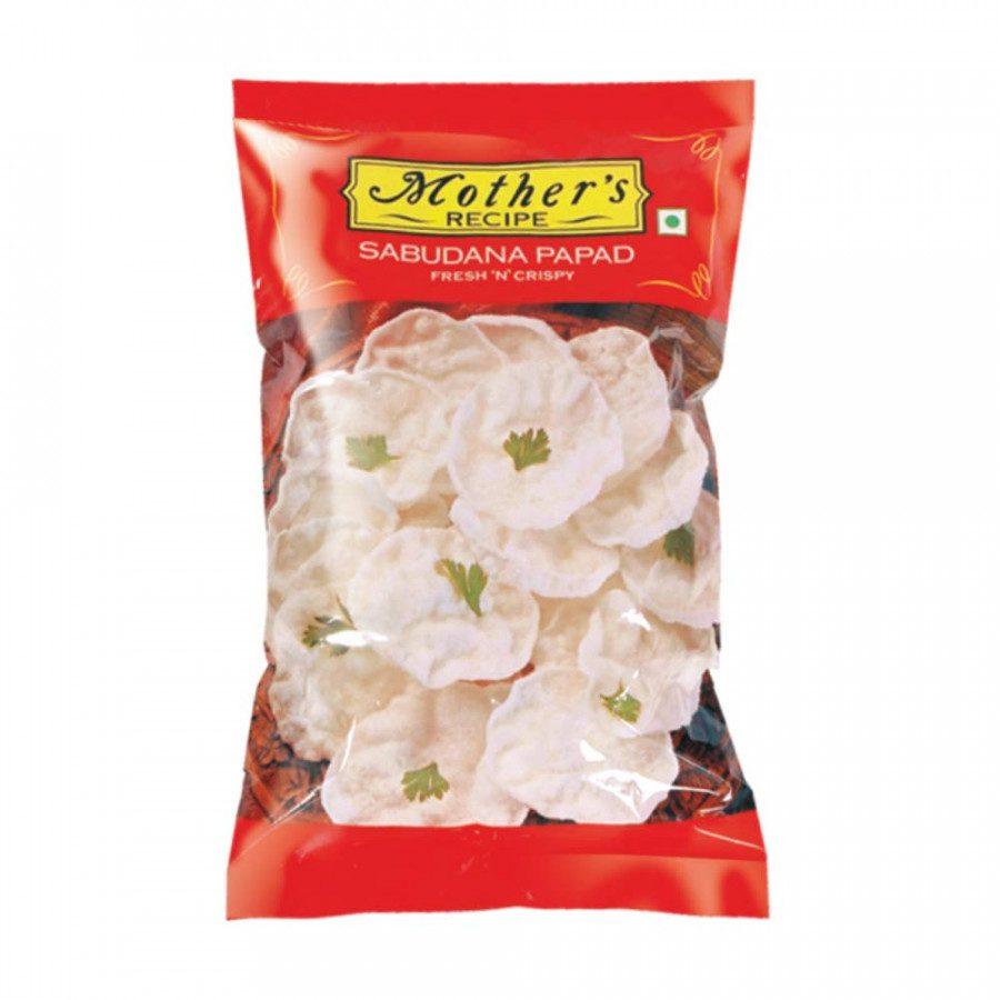Mother&#039;S Recipe Papad ? Sabudana With Rock Salt  Crispy &amp;amp; Flavourful  70 G