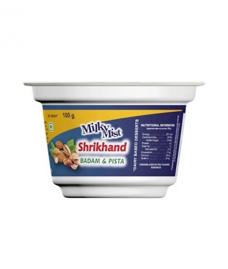 Milky Mist Shrikhand  Badam