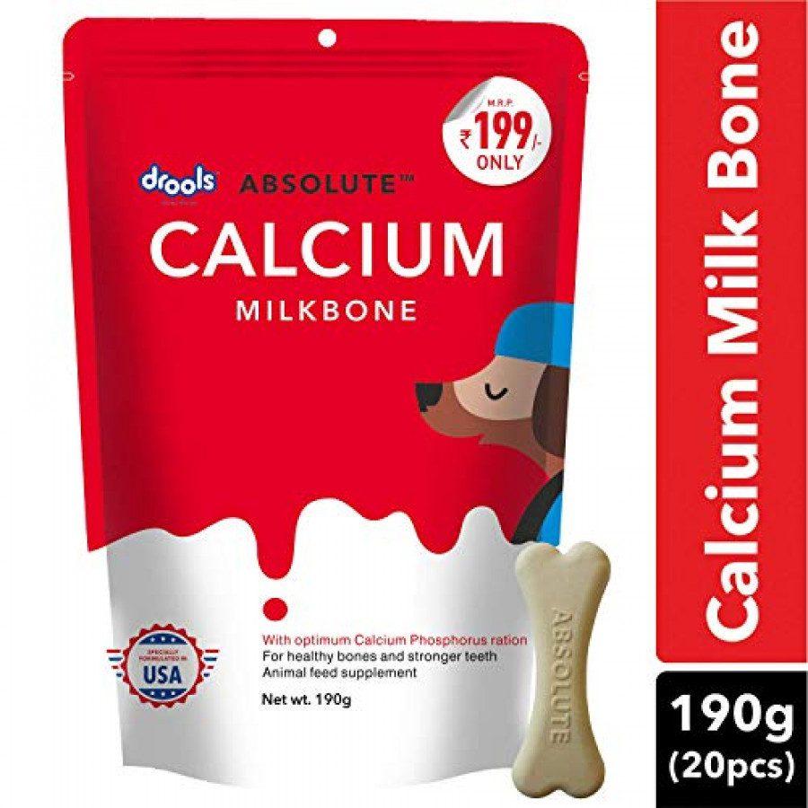 Drools Absolute Calcium Bone Pouch, 190 G