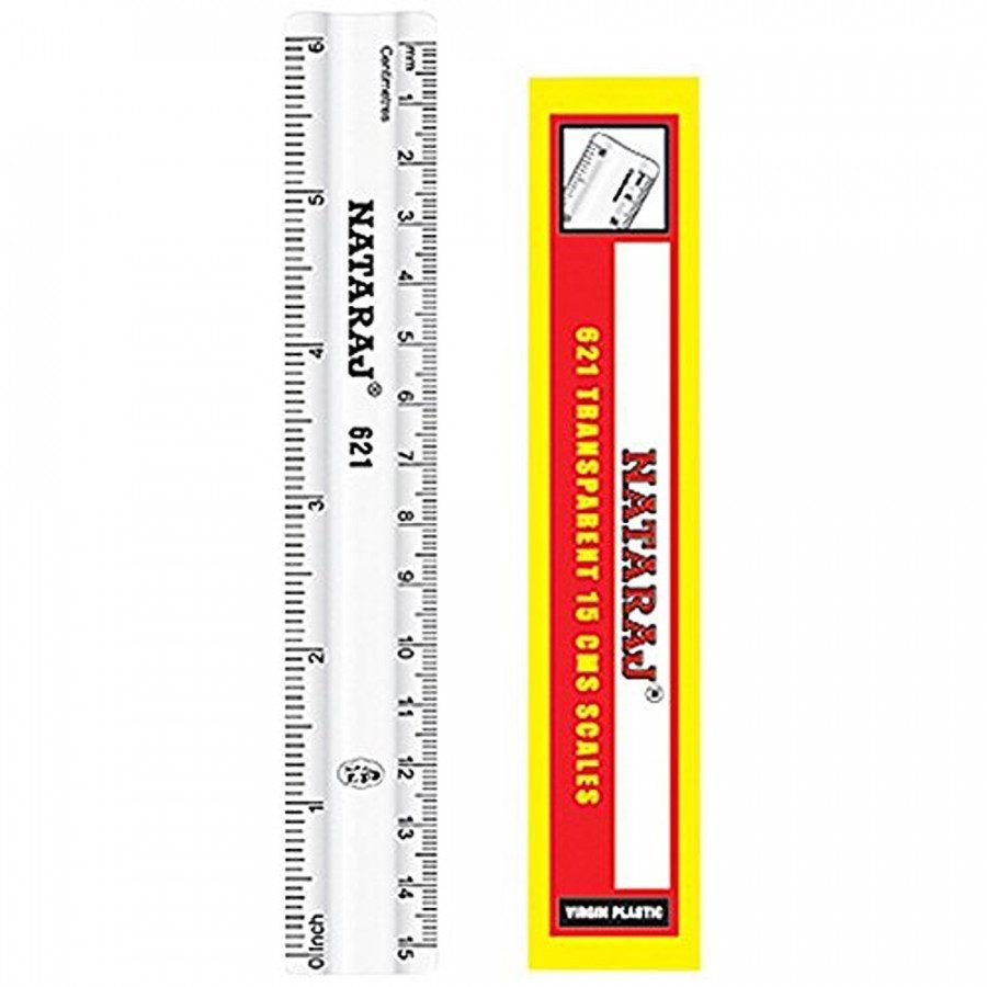 Nataraj Natraj 621 Transparent 15CM Scale