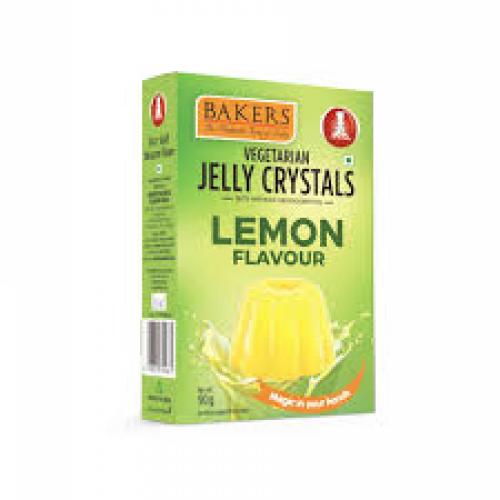 Bakers Vegetarian Jelly Crystals Lemon Flavour 90g
