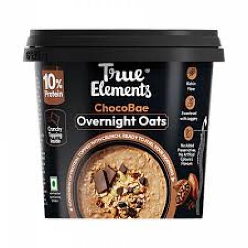 True Elements Chocobae Overnight Oats