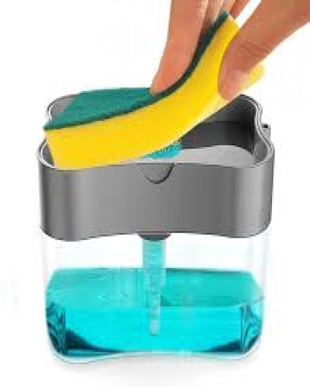 2in1 sponge holder &amp; soap dispenser