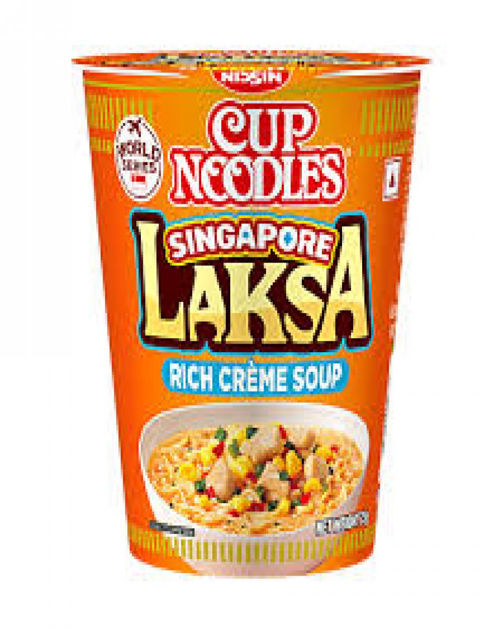 Cup Noodles Singapore Laksha Rich Creme Soup